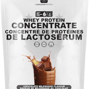 1 kg Chocolate Milkshake - Canadian Protein Grass-Fed New Zealand Whey Concentrate
